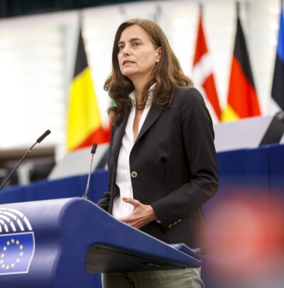 Alexandra Geese, Digitalexpertin der GRÜNEN aus Bonn. (c) Europaeisches Parlament