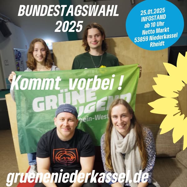 Grüne Jugend lädt ein